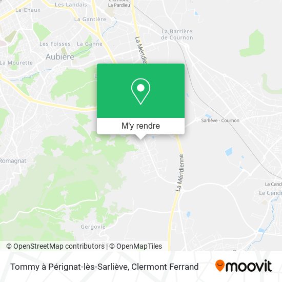 Tommy à Pérignat-lès-Sarliève plan