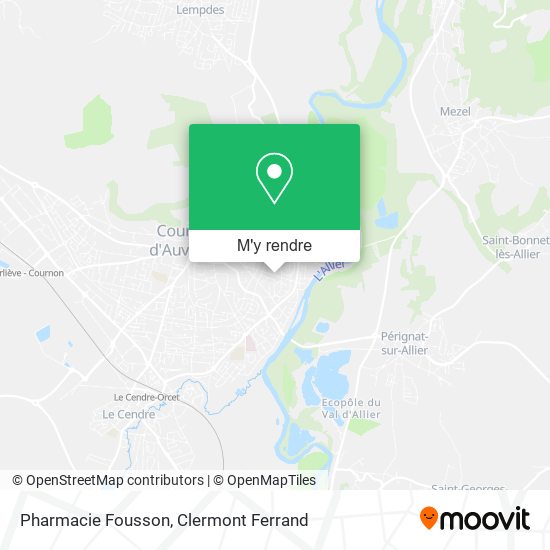 Pharmacie Fousson plan