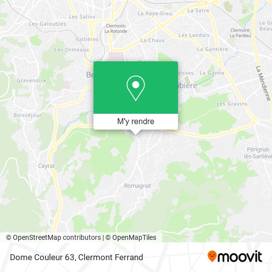 Dome Couleur 63 plan
