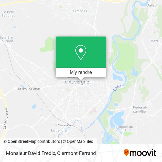 Monsieur David Fredix plan