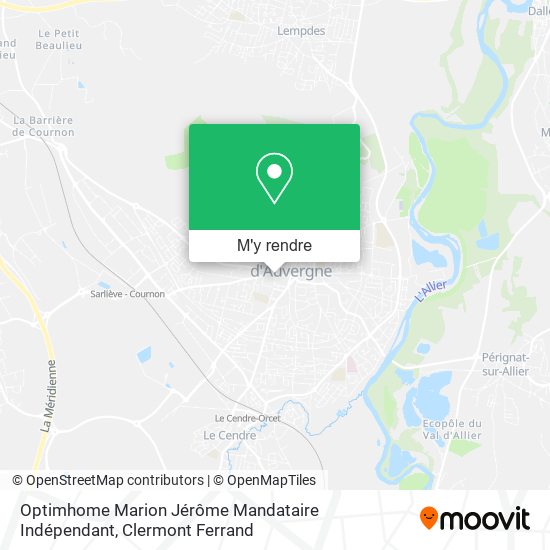 Optimhome Marion Jérôme Mandataire Indépendant plan