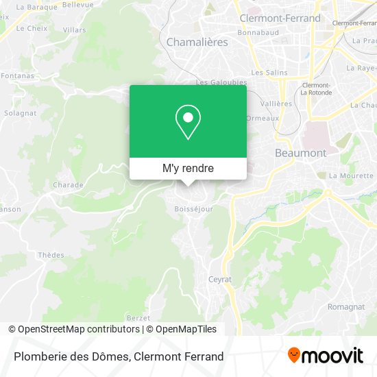 Plomberie des Dômes plan