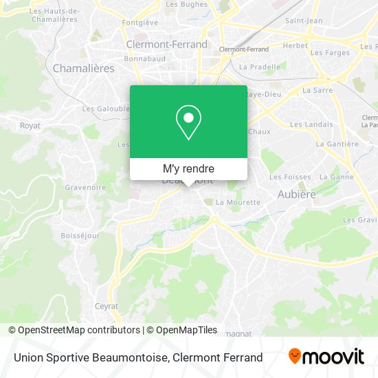 Union Sportive Beaumontoise plan