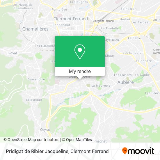 Pridigat de Ribier Jacqueline plan