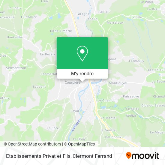 Etablissements Privat et Fils plan