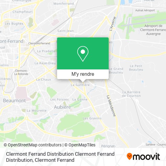 Clermont Ferrand Distribution Clermont Ferrand Distribution plan