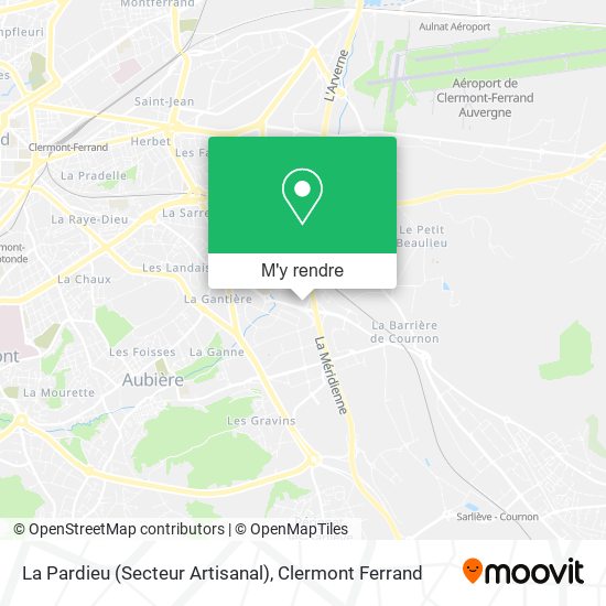 La Pardieu (Secteur Artisanal) plan