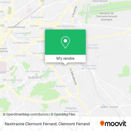 Nextiraone Clermont Ferrand plan