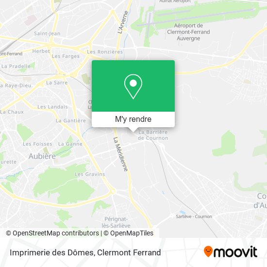 Imprimerie des Dômes plan
