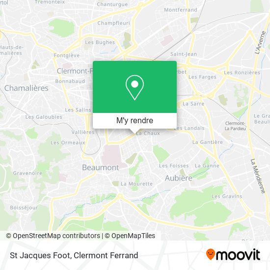 St Jacques Foot plan