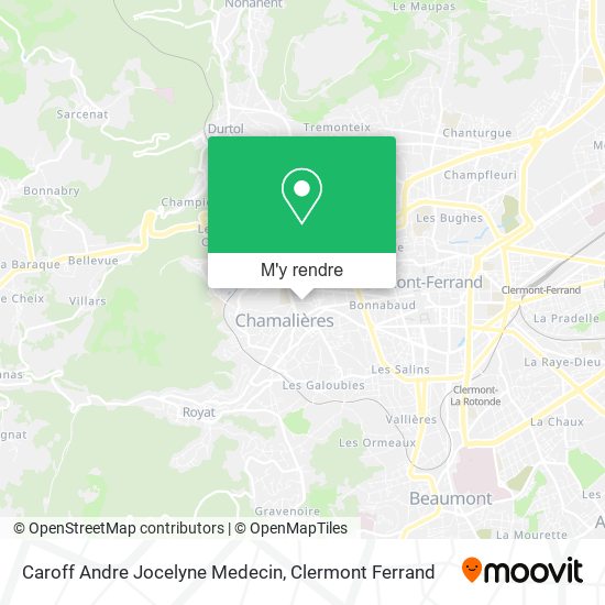Caroff Andre Jocelyne Medecin plan