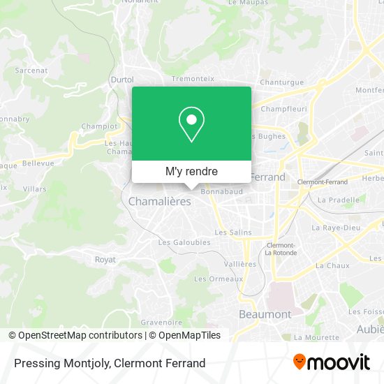 Pressing Montjoly plan