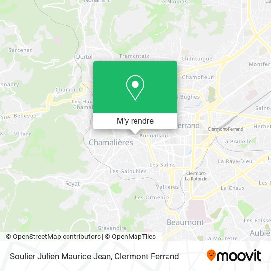 Soulier Julien Maurice Jean plan