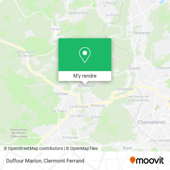 Duffour Marion plan