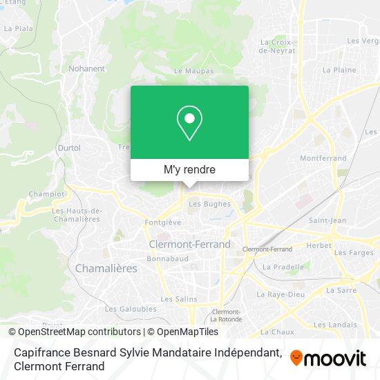 Capifrance Besnard Sylvie Mandataire Indépendant plan