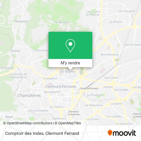 Comptoir des Indes plan