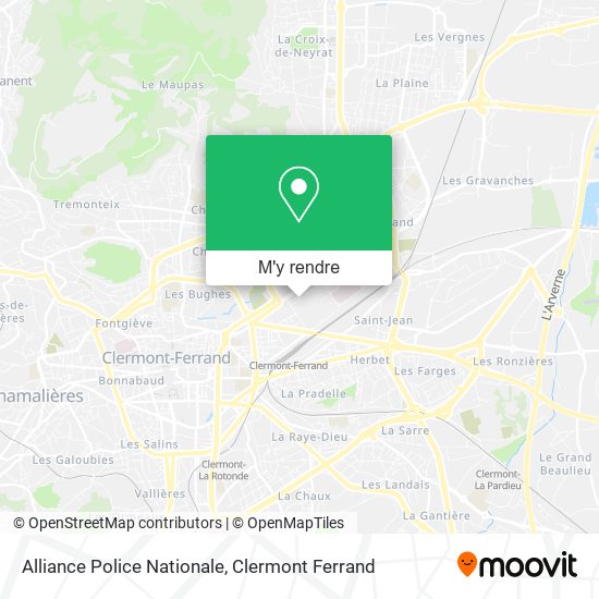 Alliance Police Nationale plan