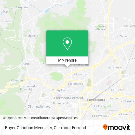 Boyer Christian Menuisier plan