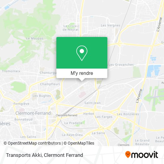 Transports Akki plan