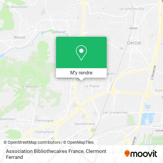 Association Bibliothecaires France plan