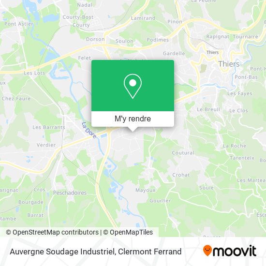 Auvergne Soudage Industriel plan