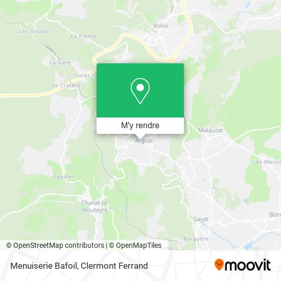 Menuiserie Bafoil plan