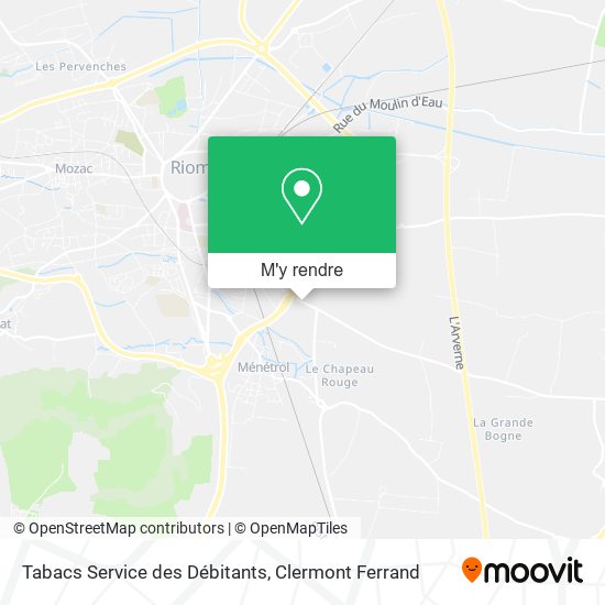 Tabacs Service des Débitants plan