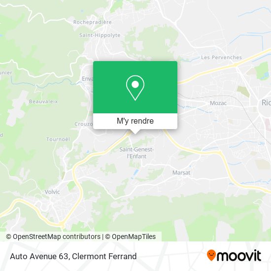 Auto Avenue 63 plan