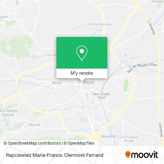 Rapciewiez Marie-France plan