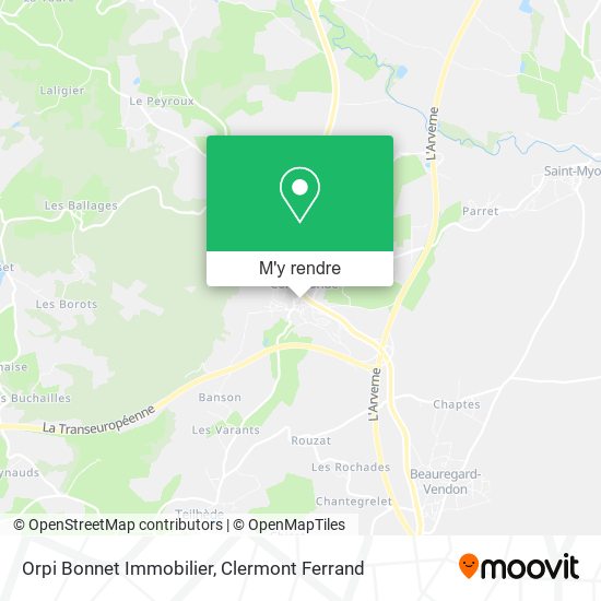 Orpi Bonnet Immobilier plan