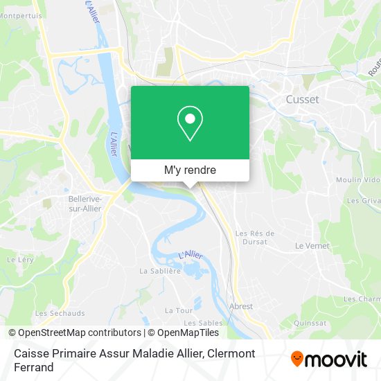 Caisse Primaire Assur Maladie Allier plan
