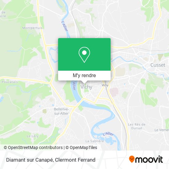 Diamant sur Canapé plan