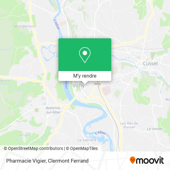 Pharmacie Vigier plan