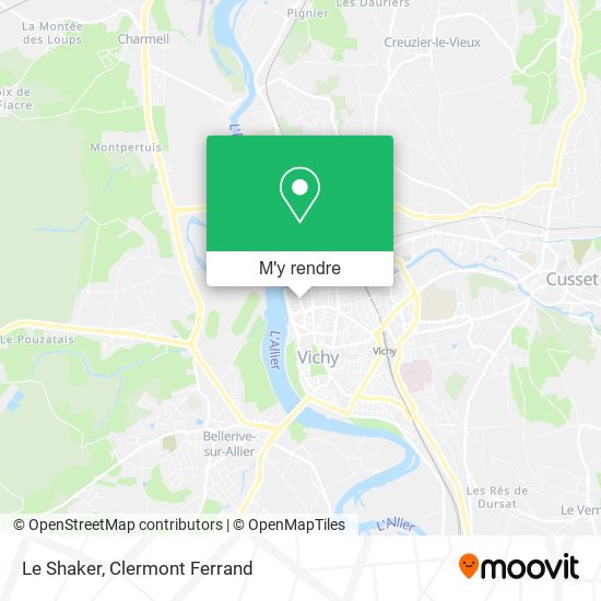 Le Shaker plan