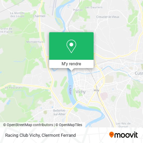 Racing Club Vichy plan