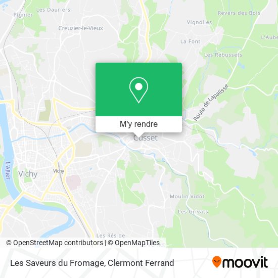 Les Saveurs du Fromage plan