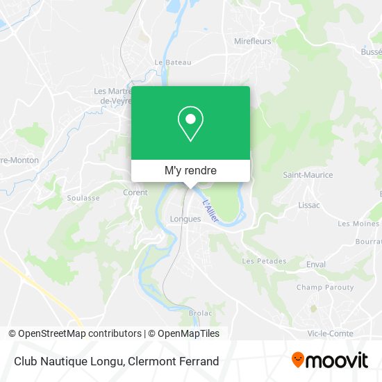 Club Nautique Longu plan