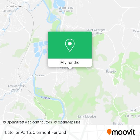 Latelier Parfu plan