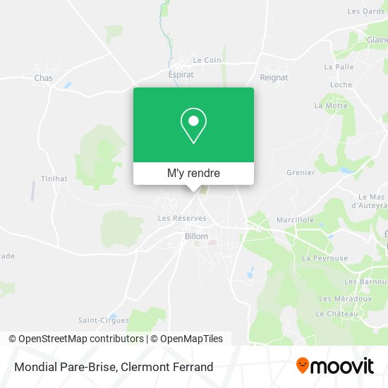 Mondial Pare-Brise plan