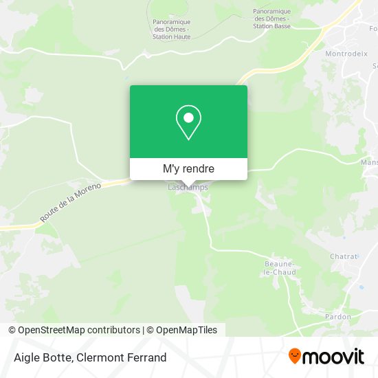 Aigle Botte plan