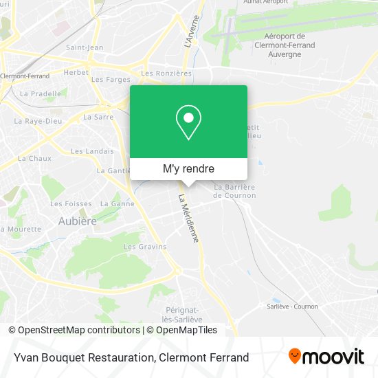 Yvan Bouquet Restauration plan