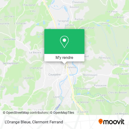 L'Orange Bleue plan