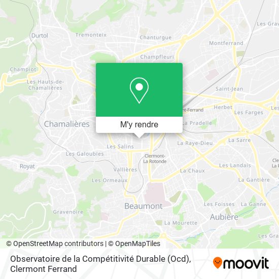 Observatoire de la Compétitivité Durable (Ocd) plan