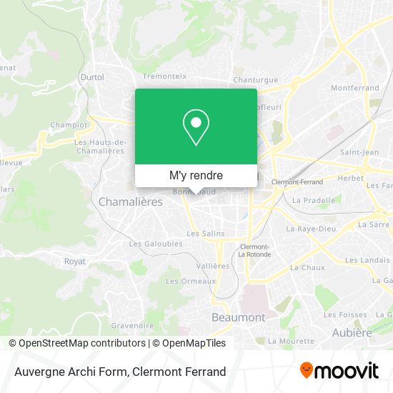 Auvergne Archi Form plan