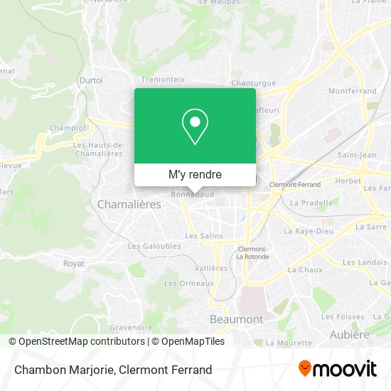 Chambon Marjorie plan