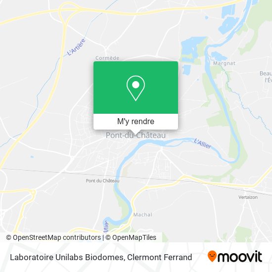 Laboratoire Unilabs Biodomes plan