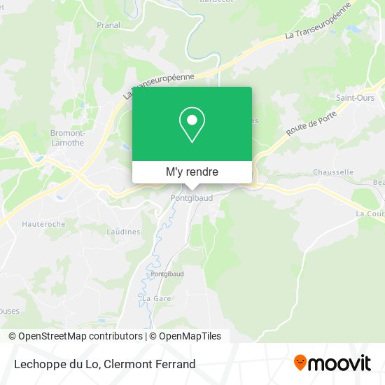 Lechoppe du Lo plan
