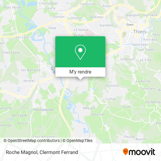 Roche Magnol plan