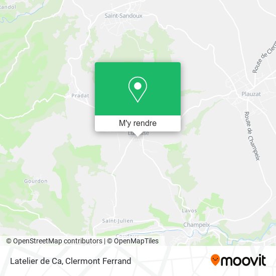 Latelier de Ca plan