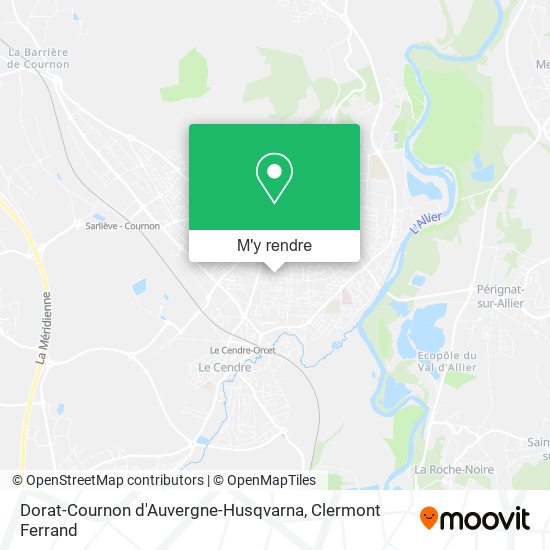 Dorat-Cournon d'Auvergne-Husqvarna plan